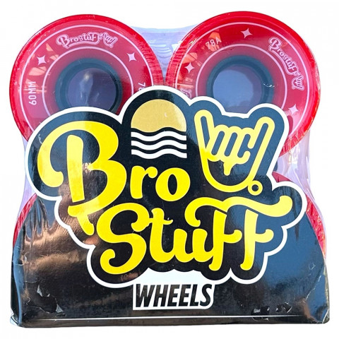 Колеса для скейтборда Bro Stuff 78A - Red 60мм Колеса для скейтборда Bro Stuff 78A - Red 60мм