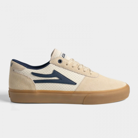 Кеды Lakai Manchester Elite Whisper White Suede Navy 7.5us
