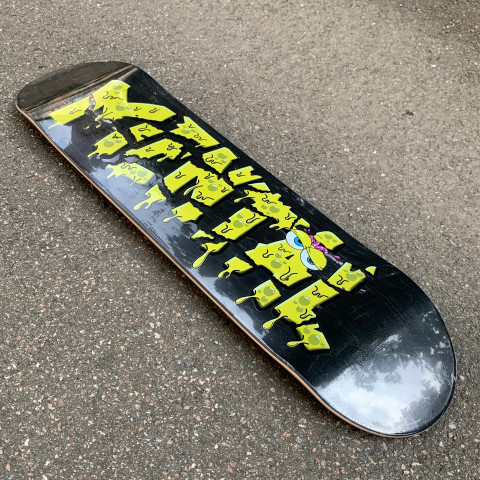 Дека для скейтборда Mental SB Black 8.0 Дека для скейтборда Mental SB Black 8.0